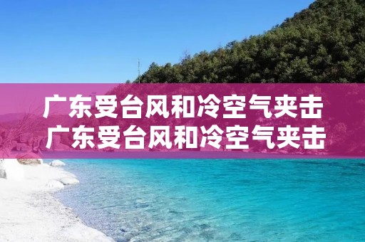 广东受台风和冷空气夹击 广东受台风和冷空气夹击1