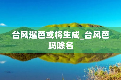 台风暹芭或将生成_台风芭玛除名