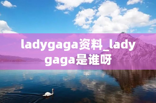 ladygaga资料_ladygaga是谁呀