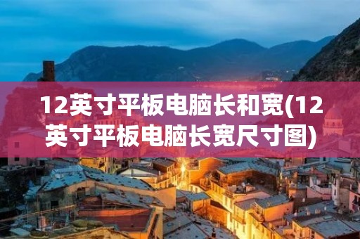 12英寸平板电脑长和宽(12英寸平板电脑长宽尺寸图)