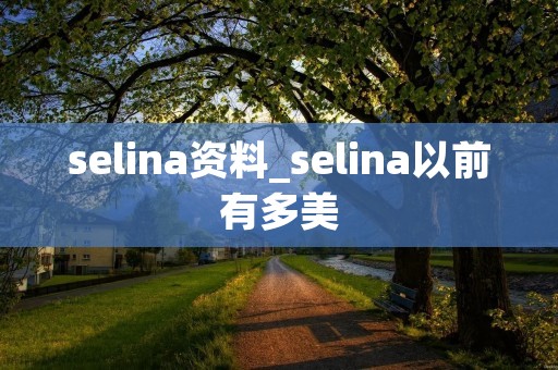 selina资料_selina以前有多美