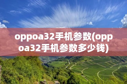 oppoa32手机参数(oppoa32手机参数多少钱)