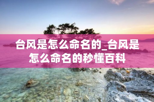 台风是怎么命名的_台风是怎么命名的秒懂百科 台风是怎么命名的_台风是怎么命名的秒懂百科