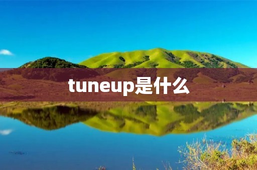 tuneup是什么