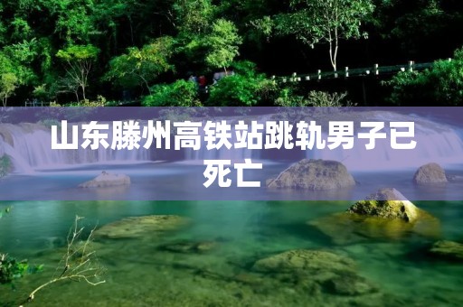 山东滕州高铁站跳轨男子已死亡