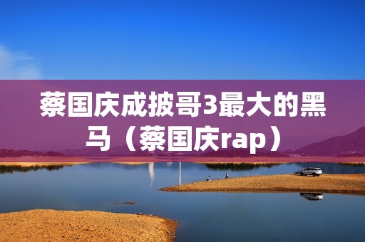 蔡国庆成披哥3最大的黑马(蔡国庆rap) 蔡国庆成披哥3最大的黑马(蔡国庆rap)