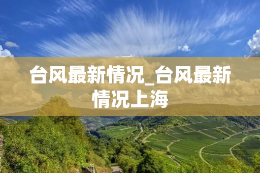 台风最新情况_台风最新情况上海 台风最新情况_台风最新情况上海