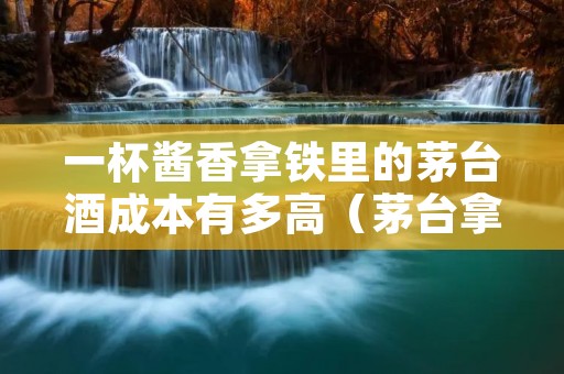 一杯酱香拿铁里的茅台酒成本有多高(茅台拿铁咖啡)