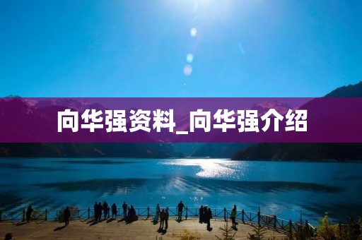 向华强资料_向华强介绍