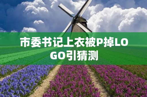 市委书记上衣被P掉LOGO引猜测