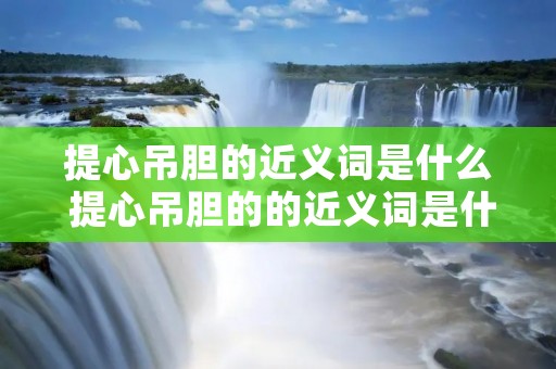 提心吊胆的近义词是什么 提心吊胆的的近义词是什么 提心吊胆的近义词是什么 提心吊胆的的近义词是什么