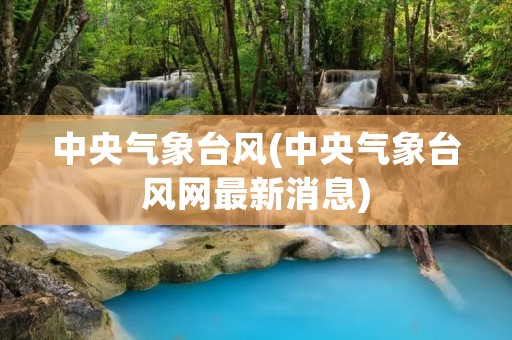 中央气象台风(中央气象台风网最新消息)
