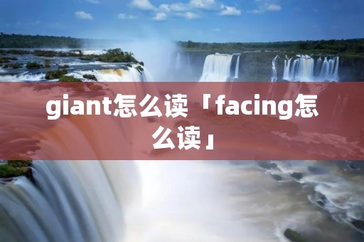 giant怎么读「facing怎么读」
