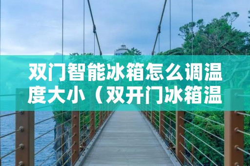 双门智能冰箱怎么调温度大小(**门冰箱温度怎么调示意图) 双门智能冰箱怎么调温度大小(**门冰箱温度怎么调示意图)