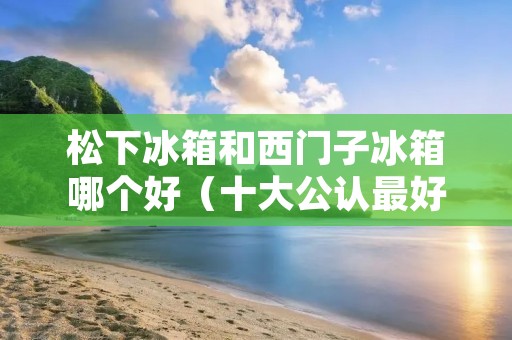 松下冰箱和西门子冰箱哪个好(十大公认最好用冰箱) 松下冰箱和西门子冰箱哪个好(十大公认最好用冰箱)