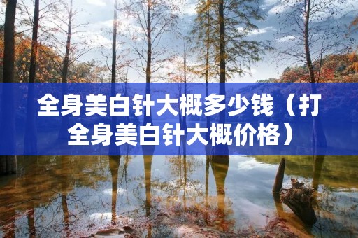 全身美白针大概多少钱(打全身美白针大概价格) 全身美白针大概多少钱(打全身美白针大概价格)