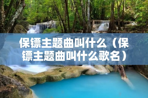 保镖主题曲叫什么（保镖主题曲叫什么歌名）