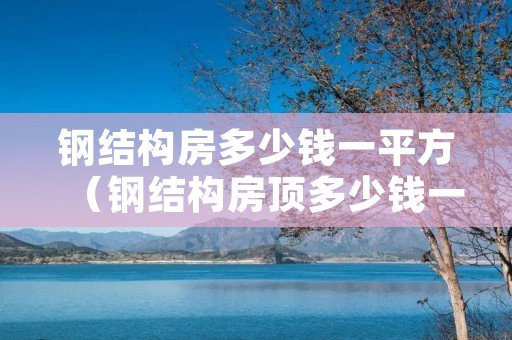 钢结构房多少钱一平方(钢结构房顶多少钱一平方) 钢结构房多少钱一平方(钢结构房顶多少钱一平方)