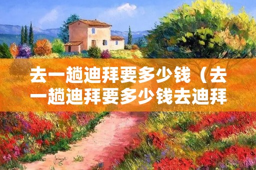 去一趟迪拜要多少钱（去一趟迪拜要多少钱去迪拜旅游花费预算）