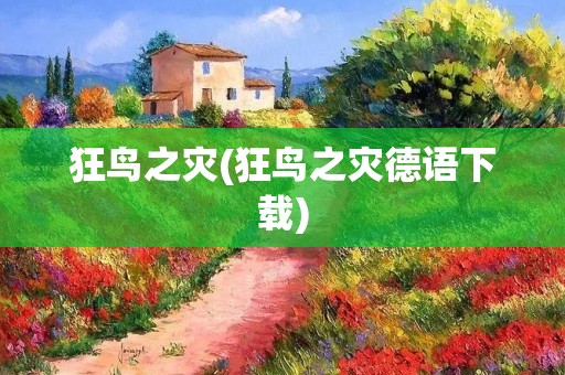 狂鸟之灾(狂鸟之灾德语下载)