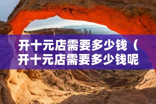 开十元店需要多少钱（开十元店需要多少钱呢）