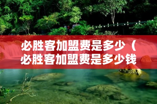 必胜客加盟费是多少(必胜客加盟费是多少钱) 必胜客加盟费是多少(必胜客加盟费是多少钱)