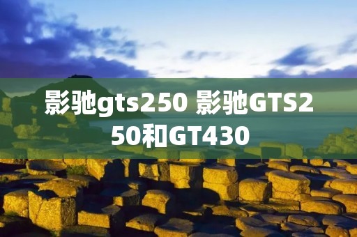 影驰gts250 影驰GTS250和GT430