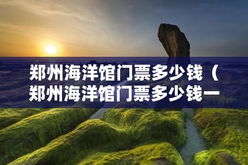 郑州海洋馆门票多少钱（郑州海洋馆门票多少钱一张）