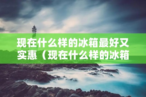 现在什么样的冰箱最好又实惠(现在什么样的冰箱最好又实惠耐用)