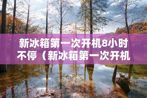 新冰箱第一次开机8小时不停(新冰箱第一次开机8小时不停机冷冻室负22度正常吗)