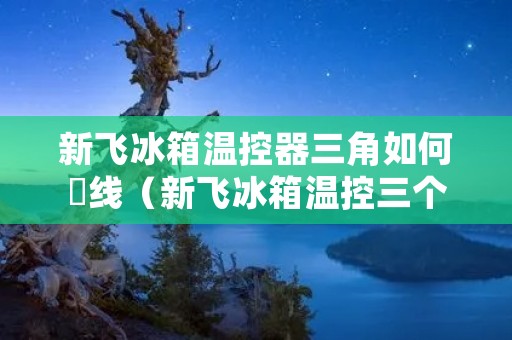 新飞冰箱温控器三角如何挿线(新飞冰箱温控三个接线怎么接)