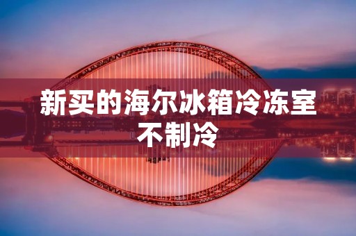 新买的海尔冰箱冷冻室不制冷