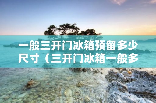 一般三开门冰箱预留多少尺寸(三开门冰箱一般多高多宽)
