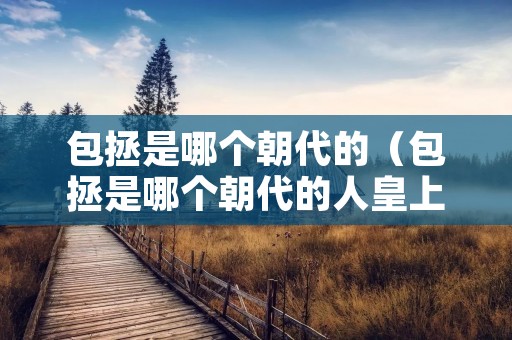 包拯是哪个朝代的（包拯是哪个朝代的人皇上是谁）