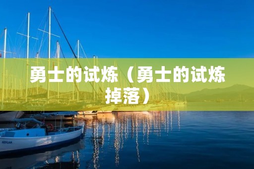 勇士的试炼(勇士的试炼掉落) 勇士的试炼(勇士的试炼掉落)
