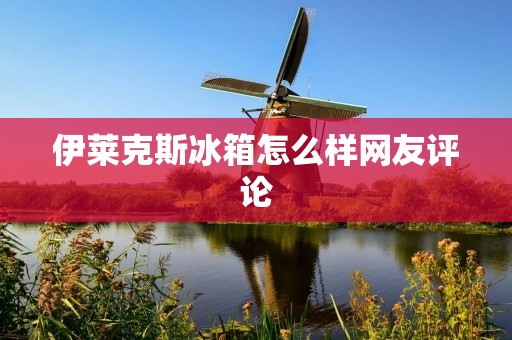伊莱克斯冰箱怎么样网友评论