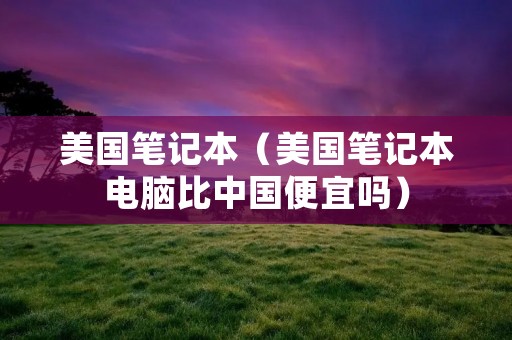 美国笔记本(美国笔记本电脑比中国便宜吗) 美国笔记本(美国笔记本电脑比中国便宜吗)