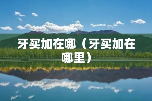 牙买加在哪（牙买加在哪里）