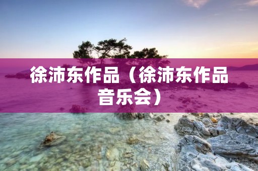 徐沛东作品（徐沛东作品音乐会）