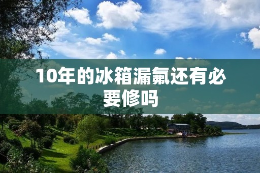 10年的冰箱漏氟还有必要修吗