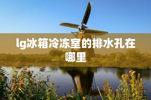 lg冰箱冷冻室的排水孔在哪里