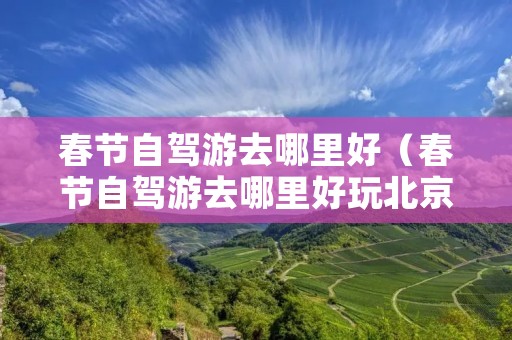 春节自驾游去哪里好（春节自驾游去哪里好玩北京出发）