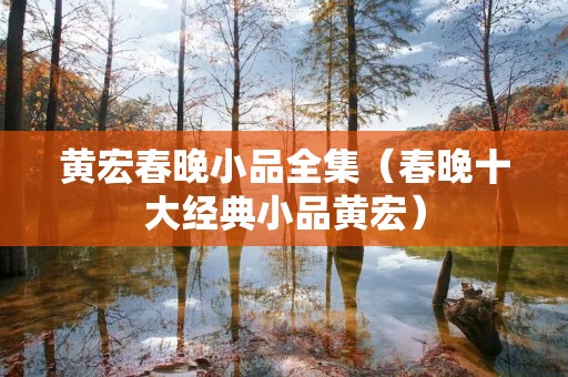 黄宏春晚小品全集（春晚十大经典小品黄宏）