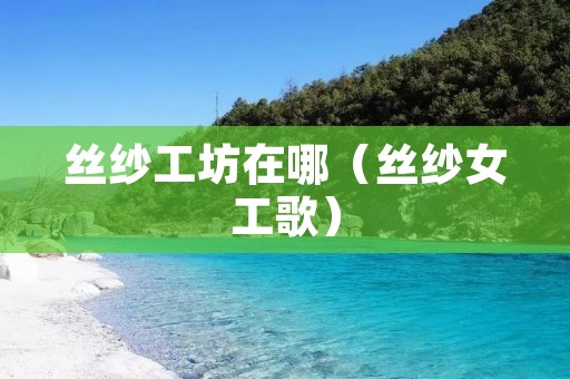 丝纱工坊在哪（丝纱女工歌）