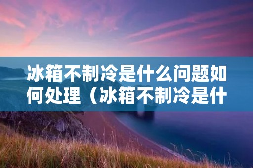 冰箱不制冷是什么问题如何处理(冰箱不制冷是什么问题如何处理呢)