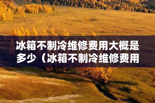冰箱不制冷维修费用大概是多少(冰箱不制冷维修费用大概是多少钱)