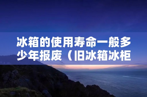 冰箱的使用寿命一般多少年报废(旧冰箱冰柜回收价格表)