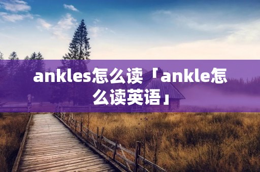 ankles怎么读「ankle怎么读英语」