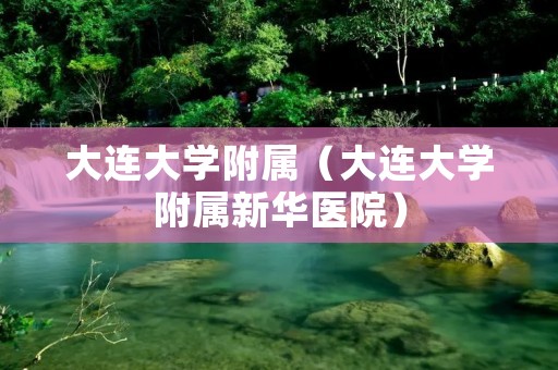 大连大学附属(大连大学附属新华医院) 大连大学附属(大连大学附属新华医院)