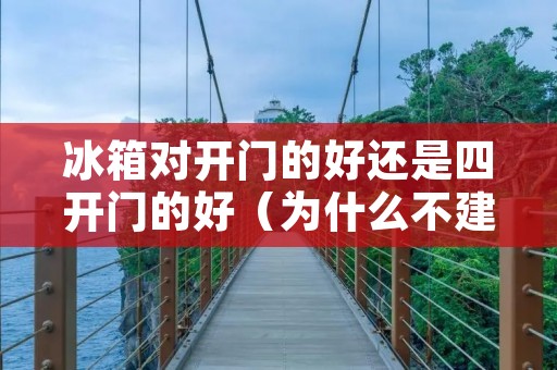 冰箱对开门的好还是四开门的好(为什么不建议冰箱十字开门)